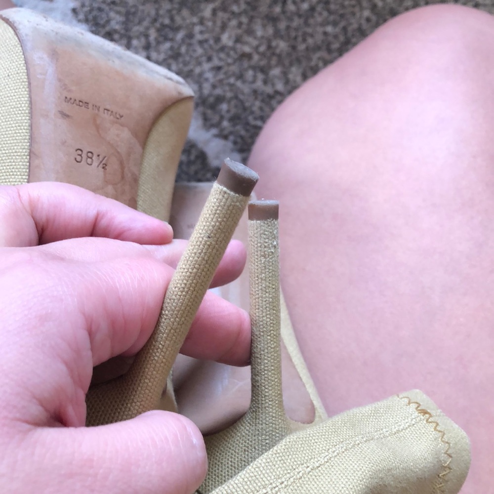Authentic Yeezy canvas boots 38.5 - Picture 7 of 8